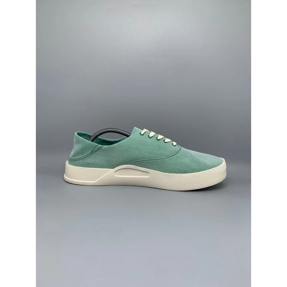 OluKai Tradewind Green Canvas Slip On Sneakers 10533-8Z8Z Men's Sz 12 NWT